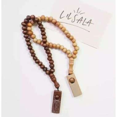 [T] Souvenir Tasbih 99 Kayu Tahlilan Bingkisan Parcel Murah 40hari haul tahlil aqiqah nikah