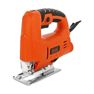 Black And Decker JS20-B1 Mesin Gergaji Jigsaw Black Orange