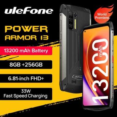 Ulefone Power Armor 13 13200mAh 256GB Android 11 NFC Global