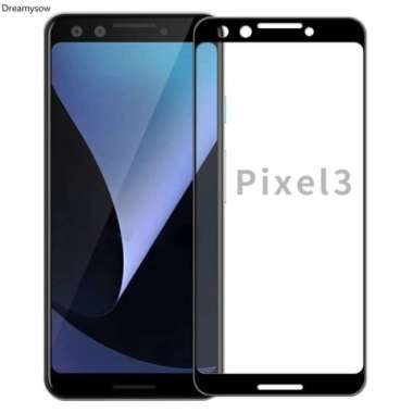 Tempered Glass Google Pixel 3 Warna Full Screen Cover Google Pixle 3 Hitam