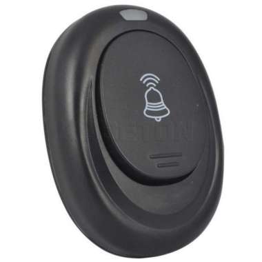 Bel Pintu Rumah Taffware FK-D009 Alarm Wireless Waterproof dengan EU Plug Hitam
