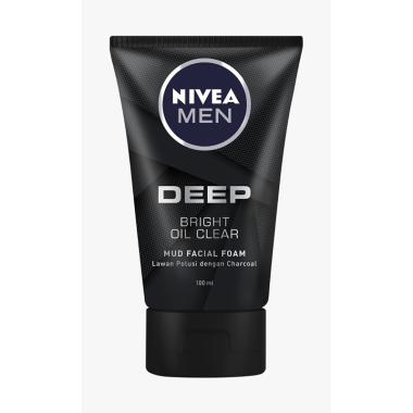 Promo Harga Nivea Men Facial Foam Deep Bright Oil Cleanser 100 ml - Blibli