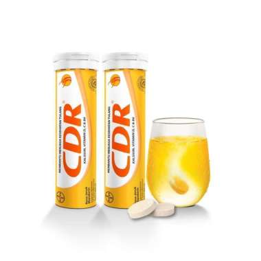 CDR Calcium D Redoxon isi 20 - Suplemen Tulang Kuat dan Sehat - Suplemen Tulang dan Sendi Kuat - Sup