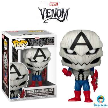 Funko POP! Marvel Venom - Poison Captain America [Exclusive] #856
