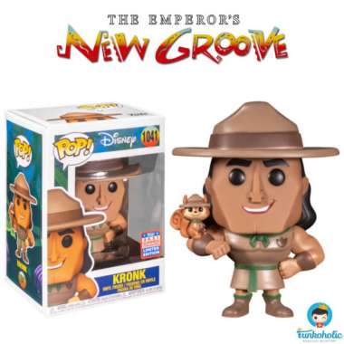 Funko POP! Disney The Emperor's New Groove - Kronk Scout Leader FunKon