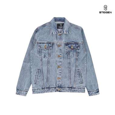 Harga Blue Denim Jacket Wash Terbaru 