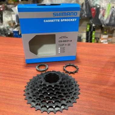 SPROCKET SEPEDA SHIMANO HG31 8 SPEED CASSETTE SPROCKET