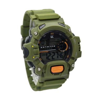 Digitec Collection Dualtime Rubber Strap Jam Tangan .