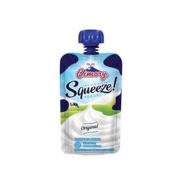 Promo Harga Cimory Squeeze Yogurt Original 120 gr - Blibli