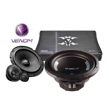 Paket Audio Mobil 3 Way Venom Audio