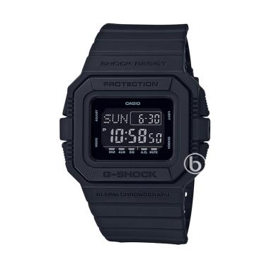CASIO G-Shock Full Black Special Color Jam Tangan Pria [DW-D5500BB-1A] Black