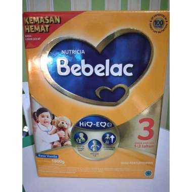 Promo Harga Bebelac 3 Susu Pertumbuhan Vanila 1800 gr - Blibli