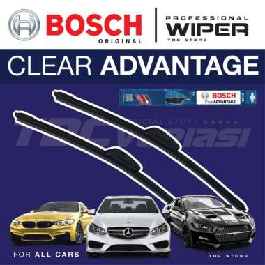 Toyota Vios Wiper Blade Bosch Asli Clear Advantage Pisang 22 & 14