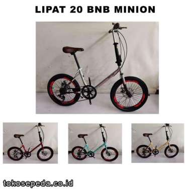 Sepeda Lipat 20 inch BNB Minion