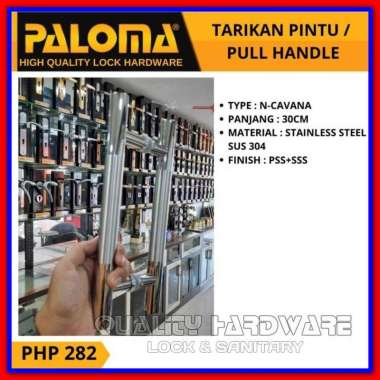 Handle Pintu / Gagang Pintu Minimalis Paloma PHP 282 - 300 mm 30 cm Handel Pintu / Tarikan Pintu Mur