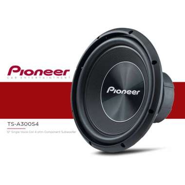 Pioneer TS-A300S4 Subwoofer Mobil 12 inch Double Magnet System