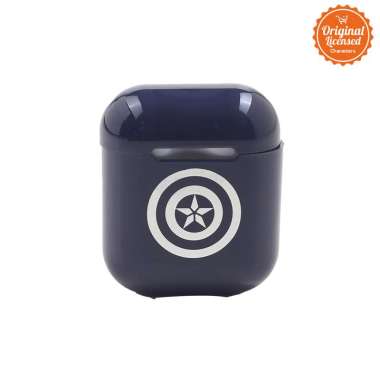Marvel Captain America Airpod Casing Silver