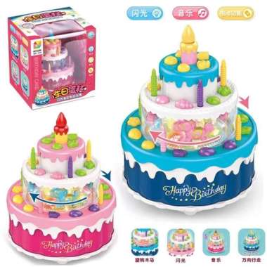 Kue tart ulang tahun anak perempuan