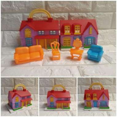 Mainan Anak Rumah Miniatur - Vila Miniatur Edukatif
