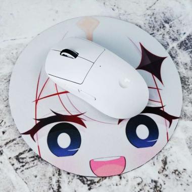 Custom Gaming Mousepad Round Premium - Custom DIY Bulat - TANPA LOGO