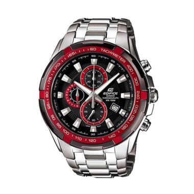 casio edifice chronograph tachymeter jam tangan pria original ef 540d 1a4