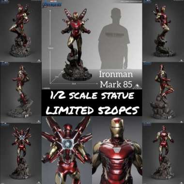 Resin Queen Studio 1/2 scale Iron Man Mark 85