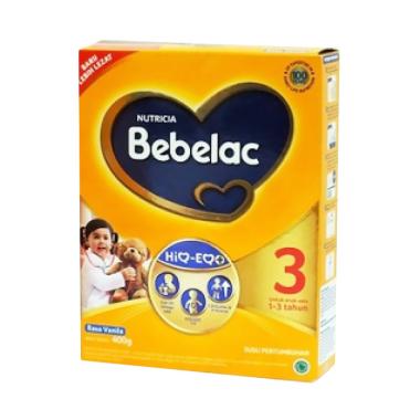 Promo Harga Bebelac 3 Susu Pertumbuhan Vanila 400 gr - Blibli