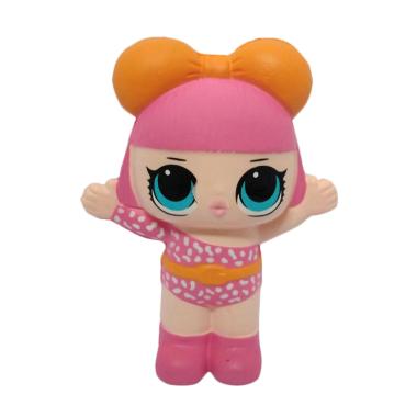 Squishy 0960610086-3 Mainan Boneka LOL - Pink