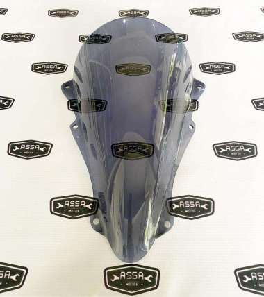 Windshield Visor Kawasaki ZX25R 20-Up Drake Long Smoke