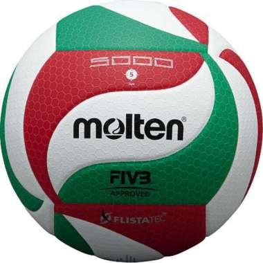 Molten Bola Voli V5M5000 5 White, Red & Green