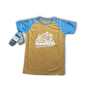 Kaos Anak Eiger Original Adventure Begins T-shirt S Kuning