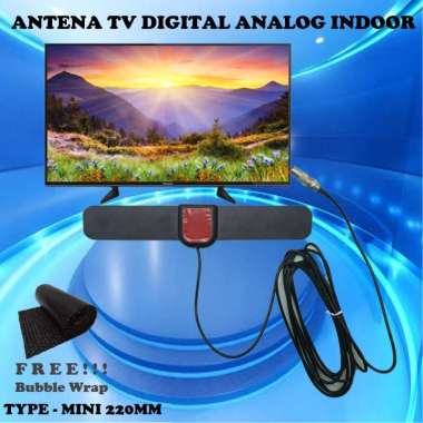 ANTENA TV DIGITAL ANALOG INDOOR MINI 220MM