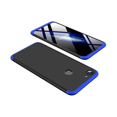 OEM Armor 360 Protection Slim Matte Hardcase Casing for Vivo Y93 Black Blue