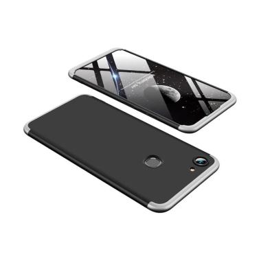 OEM Armor 360 Protection Slim Matte Hardcase Casing for Vivo Y93 Black Silver