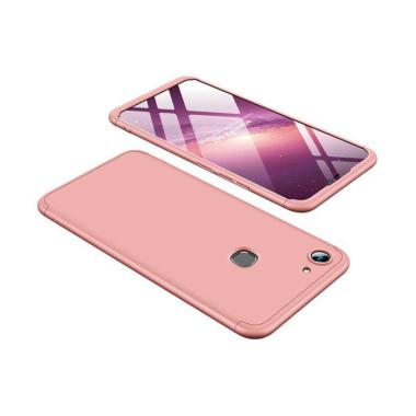 OEM Armor 360 Protection Slim Matte Hardcase Casing for Vivo Y93 Rose Gold