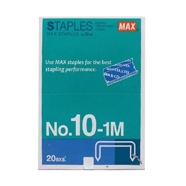 Max No.10-1M Isi Stapler Classy Silver