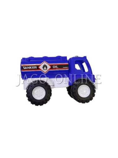 Mainan anak laki cowok mobil mobilan truk konstruksi pemadam tanker Mobil Tanker