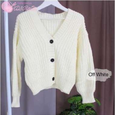 DIARRA Knitwear Leviora Cardigan Premium / Cardigan Rajut Broken White