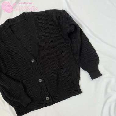 DIARRA Knitwear Leviora Cardigan Premium / Cardigan Rajut Hitam