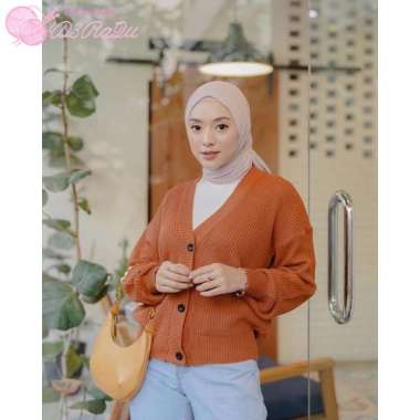 DIARRA Knitwear Leviora Cardigan Premium / Cardigan Rajut Coral