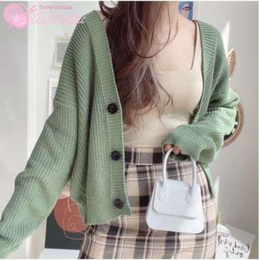 DIARRA Knitwear Leviora Cardigan Premium / Cardigan Rajut Mint