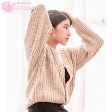 DIARRA Knitwear Leviora Cardigan Premium / Cardigan Rajut Cream