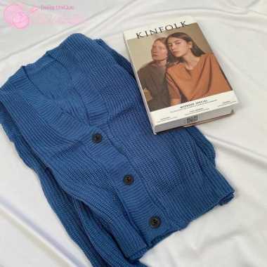 DIARRA Knitwear Leviora Cardigan Premium / Cardigan Rajut Denim