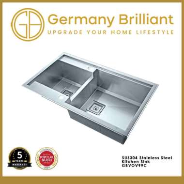 Germany Brilliant Kitchen Sink Bak Cuci Piring GBVOV99C