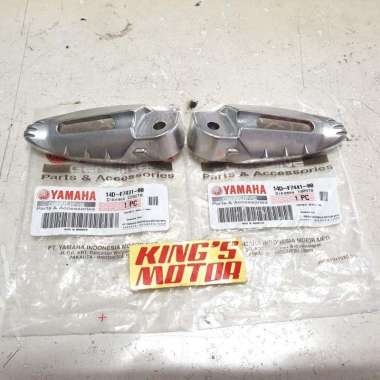 Foot Step Belakang Mio Smile, Mio Soul Sepasang Asli Yamaha - Silver