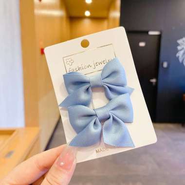 ONE-C321 C322 Jepit Rambut Pita Anak 2IN1 Jepitan Rambut Anak Perempuan / Jepit Rambut Princess - Je