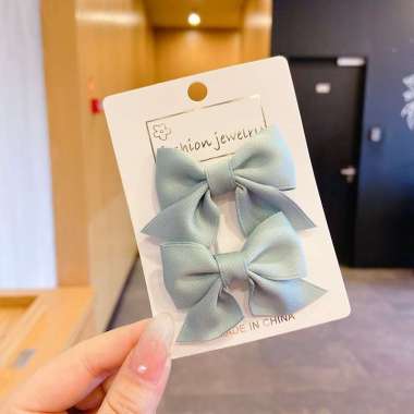 ONE-C321 C322 Jepit Rambut Pita Anak 2IN1 Jepitan Rambut Anak Perempuan / Jepit Rambut Princess - Je