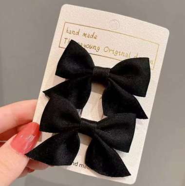 ONE-C321 C322 Jepit Rambut Pita Anak 2IN1 Jepitan Rambut Anak Perempuan / Jepit Rambut Princess - Je