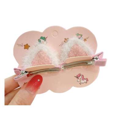 ONE-C321 C322 Jepit Rambut Pita Anak 2IN1 Jepitan Rambut Anak Perempuan / Jepit Rambut Princess - Je