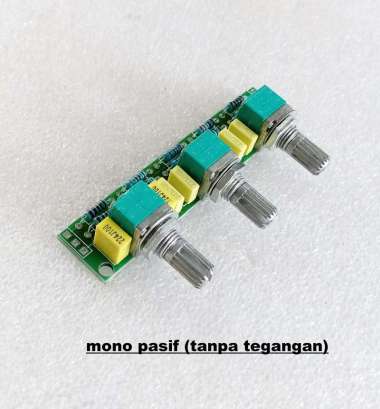 Stereo Pasif Tone control Mini Desain